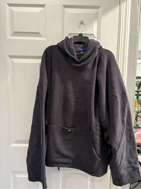 GAP Men's Dark Charcoal Hooded Pullover Sweater YZY NWT C-23